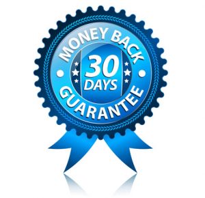 30 day Money Back Guarantee 30 day Money Back Guarantee