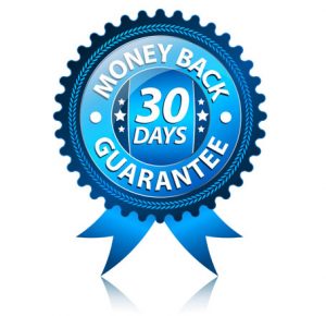 30 day Money Back Guarantee